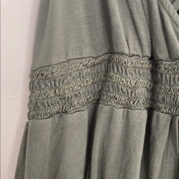 New Ella moss braided green empire dress size Med. - Picture 11 of 12